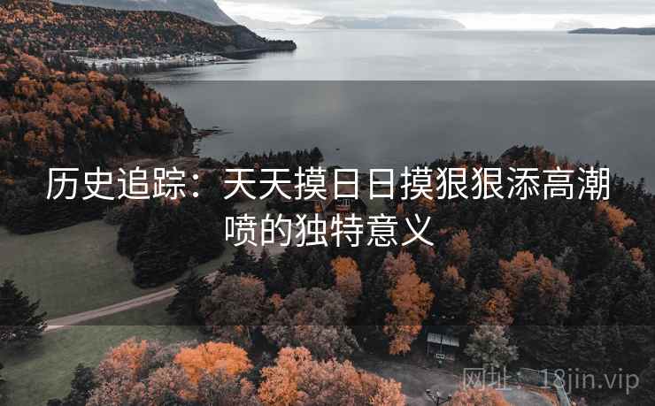 历史追踪：天天摸日日摸狠狠添高潮喷的独特意义